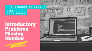 Missing Number CSES Introductory Problems