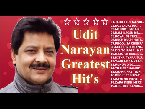 Download MP3 Best of Udit Narayan  / Hindi Hits songs / Audio JUKEBOX