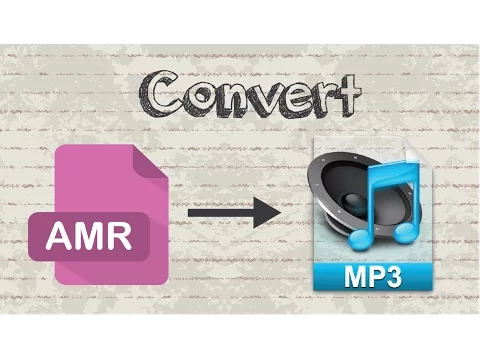 Download MP3 How to convert AMR to MP3 format