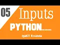 IgaICT Rwanda 05 - Inputs Muri Python Programming Kinyarwanda 2020