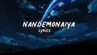 RADWIMPS - Nandemonaiya (lyrics) - [Kimi No Nawa]