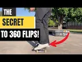 360 Flip Trick tip - Broken down in 3 easy steps