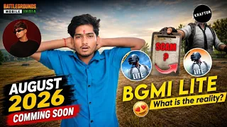 BGMI Lite वापस आ रहा है? 😳 2026 की पूरी सच्चाई BGMI Lite 2026: अब 2GB RAM वाले भी खेलेंगे? 🔥