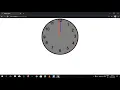 clock design use only html and css