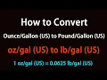 How to Convert US to US
