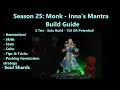 Diablo 3 Season 25 - Monk