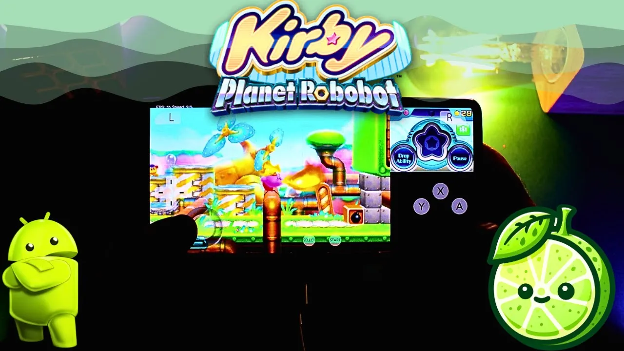 Kirby Planet Robobot - Android Gameplay - Lime3DS Emulator