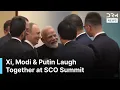 Download Lagu WATCH: Xi, Modi \u0026 Putin Share Laughs at SCO Summit 2025 Opening in Tianjin | AC1G