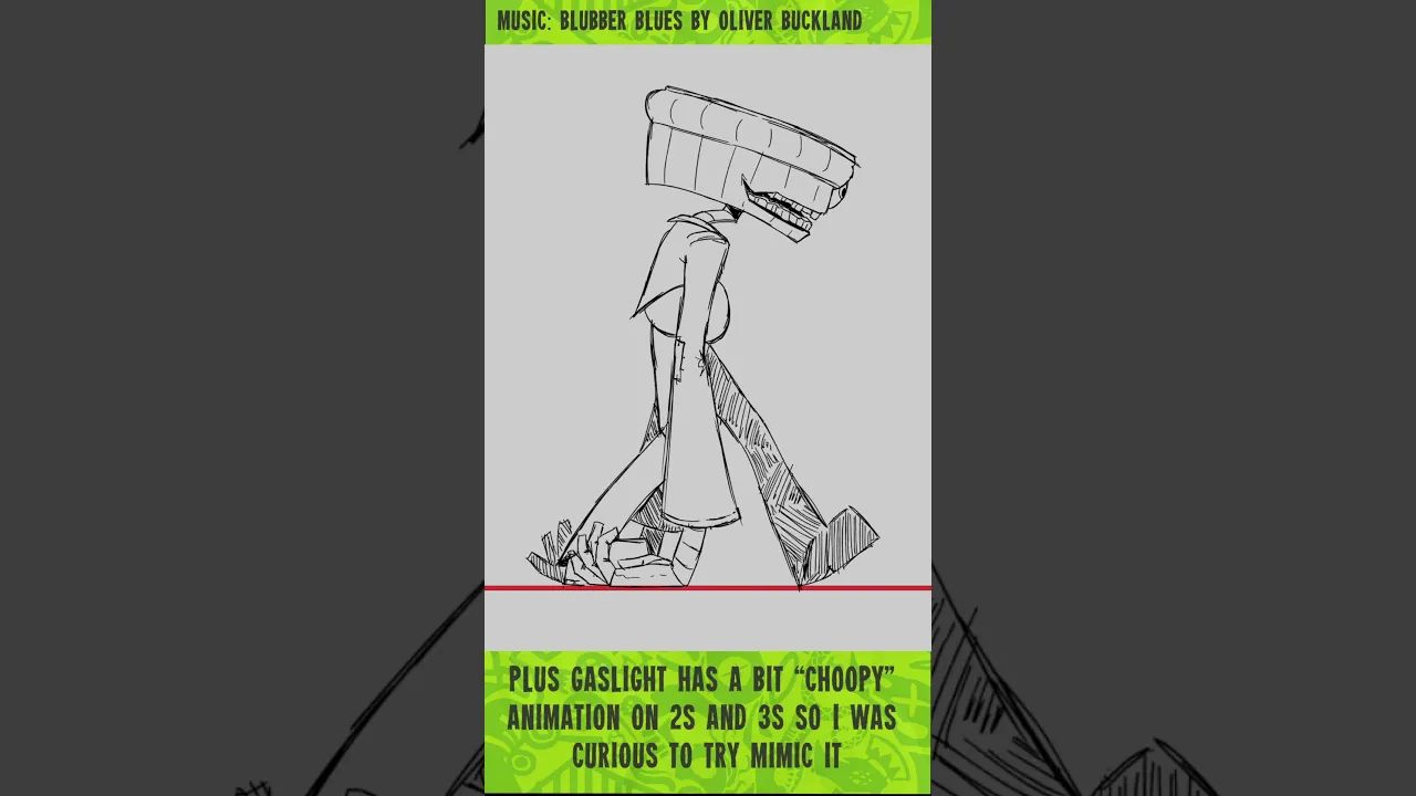 Breadhead Walk Cycle (Rough)