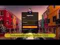 How to make Transparent Login Form in Pure html and css3