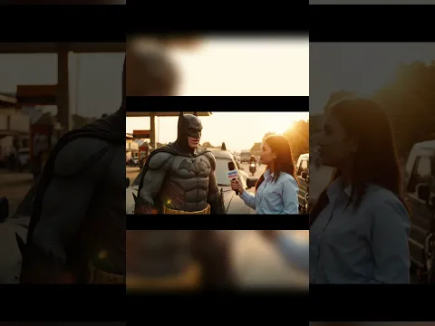 BATMAN RIDES AN ONLINE MOTORCYCLE TAXI #shorts
