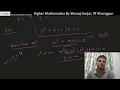 41 ODE Linear Differential Equation with Constant Coefficient Complex or Surd roots of Auxiliary Eq