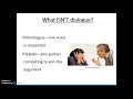Dialogic Communication
