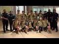 Boerne Little League police escort to San Antonio International Airport