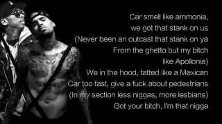 Chris Brown & Tyga - AYO (LYRICS)