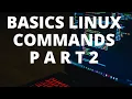 Basics Linux Commands Part 2 Ethical Hacking Beginner To advance Machinery World Learn online