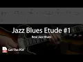 Jazz Blues Etude - Real Jazz Blues Free PDF
