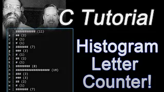 C Programming Tutorial Tiny histogram letter counter in the console