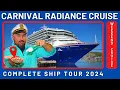 Carnival Radiance Complete Ship Tour with turn-by-turn navigation