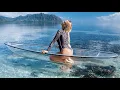 The most EPIC GLASSY day testing out our CLEAR KAYAK for the 1st time