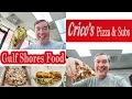 Gulf Coast Restaurant Review s Pizza Sandwiches at Crico s Pizza Subs in Gulf Shores AL