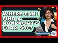 Where Can I Find A Nonprofit s Form 990 - Tax and Accounting Coach