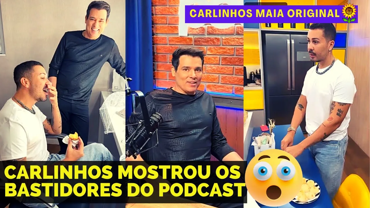 CARLINHOS E CELSO PORTIOLLI  | CARLINHOS MAIA NO PODCAST DE CELSO PORTIOLLI! ???????? | CARLINHOS MAIA ????