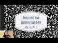 US Application Analyzing and Interpreting Data in Science