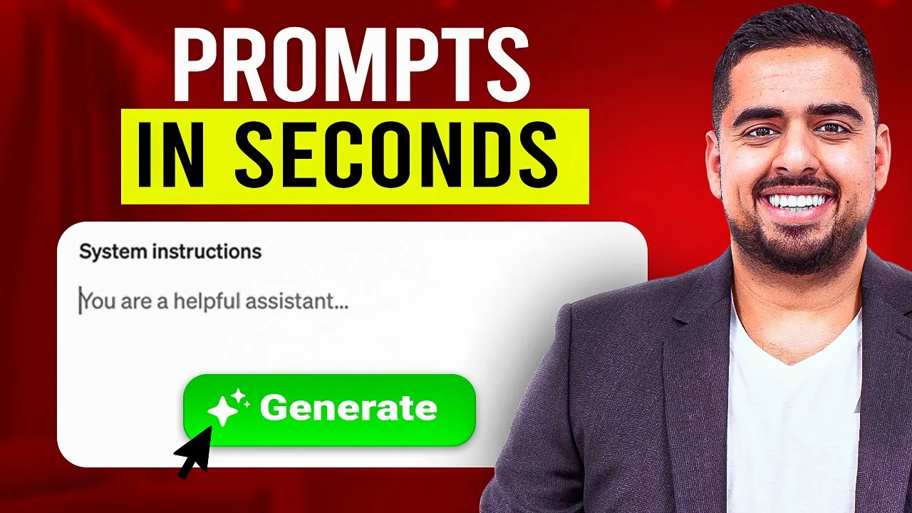 Outline Video ANYONE Can Write Prompts With This New OpenAI Feature