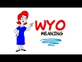 What Does WYO Mean in Text Message TikTok WYO Slang Meaning