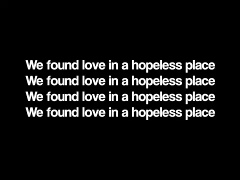 Download MP3 Rihanna - We Found Love (LYRICS)