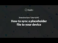Resilio Selective Sync Tutorial