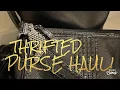 Thrifting out of town so many goodies found - Purse Sale Part 1