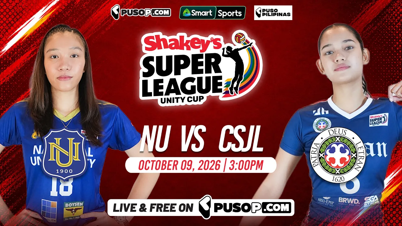 Shakey’s Super League Unity Cup 2026 | NU vs LETRAN