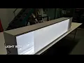 Sign and fitouts Light box sign