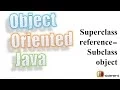 54 Java SuperClass Reference Variable