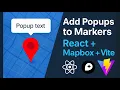 How to add Mapbox Popups in React Vite Project