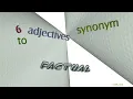 factual - 9 adjectives synonym of factual sentence examples