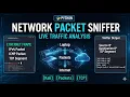 Network Packet Sniffer Using Python Socket Programming Ethernet IPv4 ICMP TCP Analysis