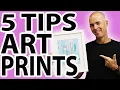 5 Tips to Make Art Prints - How to Print Your Artwork The Easy Way
