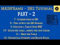 Mainframe DB2 Tutorial - Part 2 Refresher
