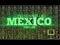 Presidents of Mexico Timeline Claudia Sheinbaum UPDATE