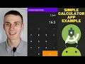 Calculator App Example Android Studio Tutorial