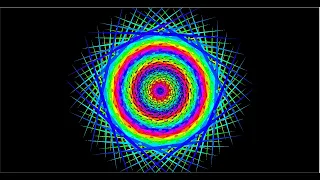 Rainbow graphics in Python using Turtle Coding