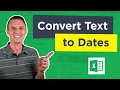 How To Quickly Convert Text To Dates With Find And Replace In Excel