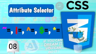 CSS Attribute Selectors CSS How to Style HTML Elements with Attributes Tutorial