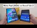 Motorola Moto Pad 2026 vs T-Mobile Revvl Tab 2 - Who Will Win