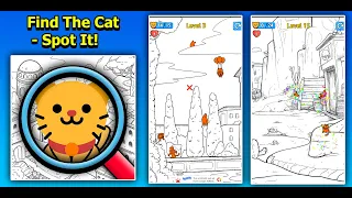 Find The Cat Spot It Game Unity Source Code with Admob Ads Integrated