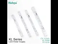 Lagu Constant voltage DALI-2+PUSH/1-10V Ultra-Thin KL series 12V/24V/48V Hahga led dimming driver