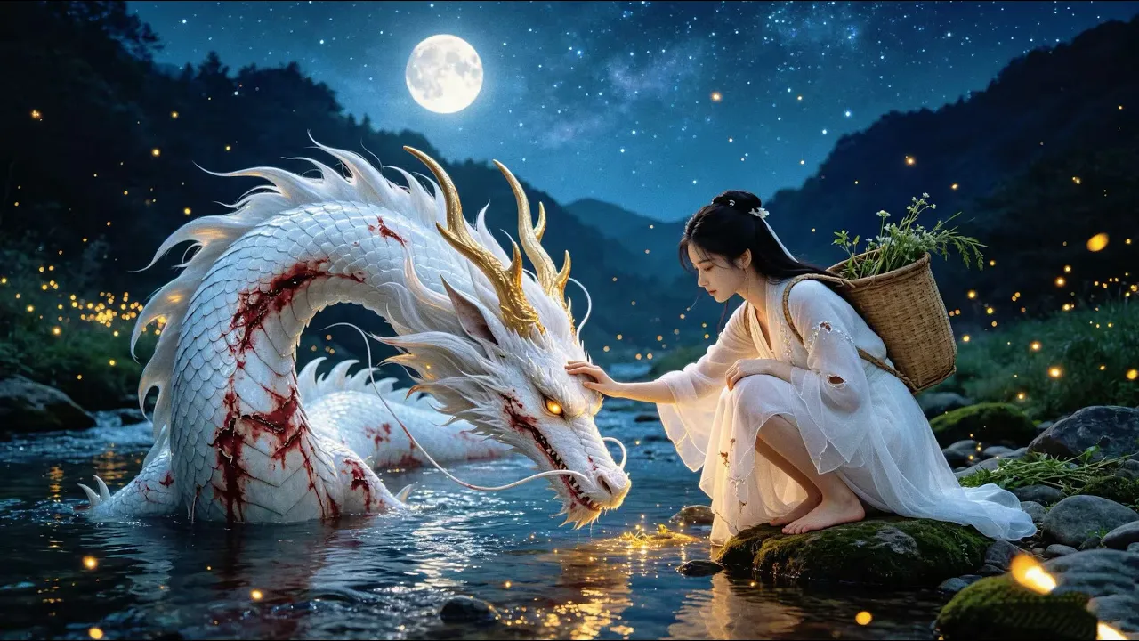 🪄She saved a wounded dragon; five years later, he became Dragon King, saved her & took her as wife! poster